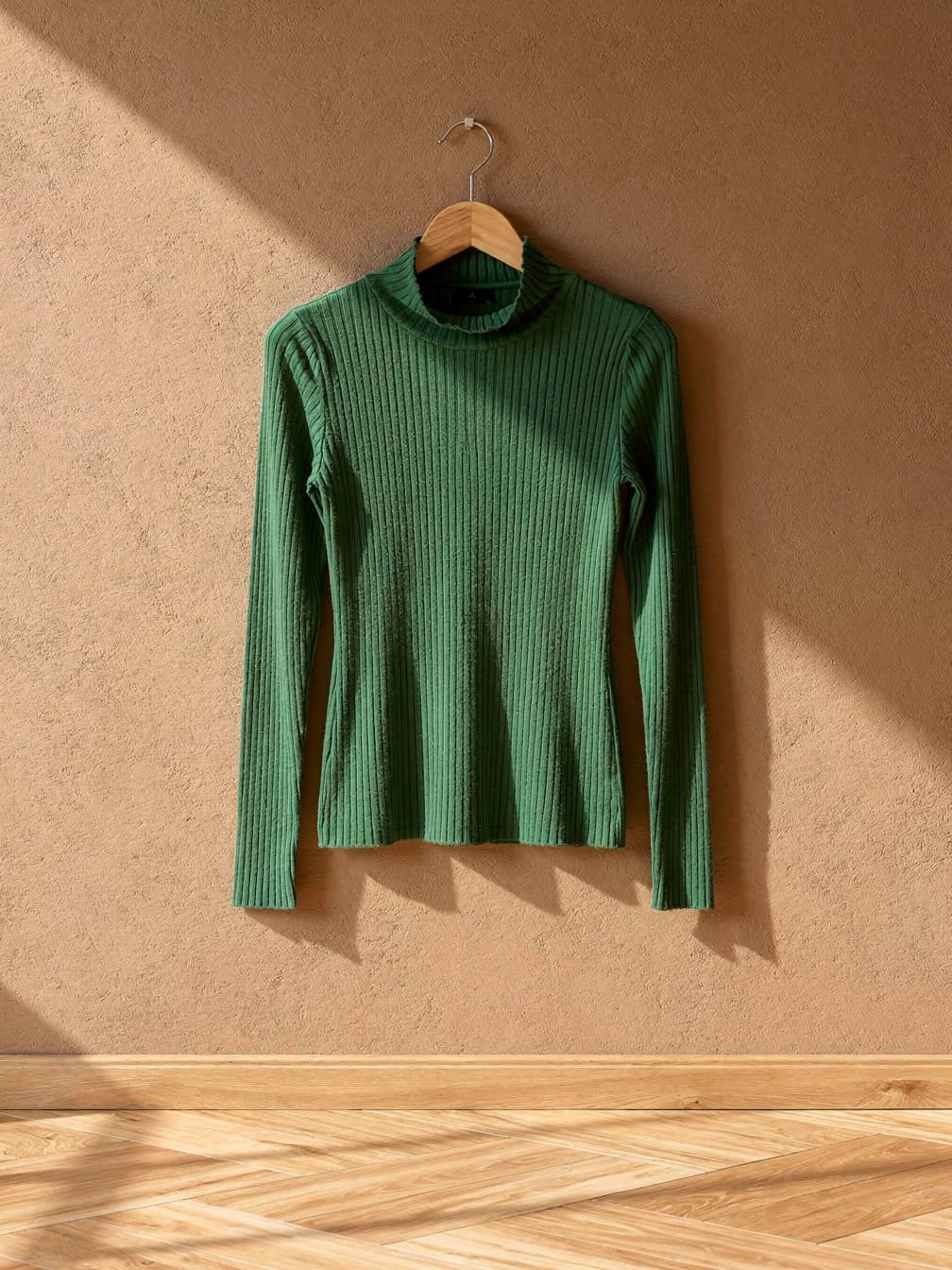 Col roulé Adèle – Vert