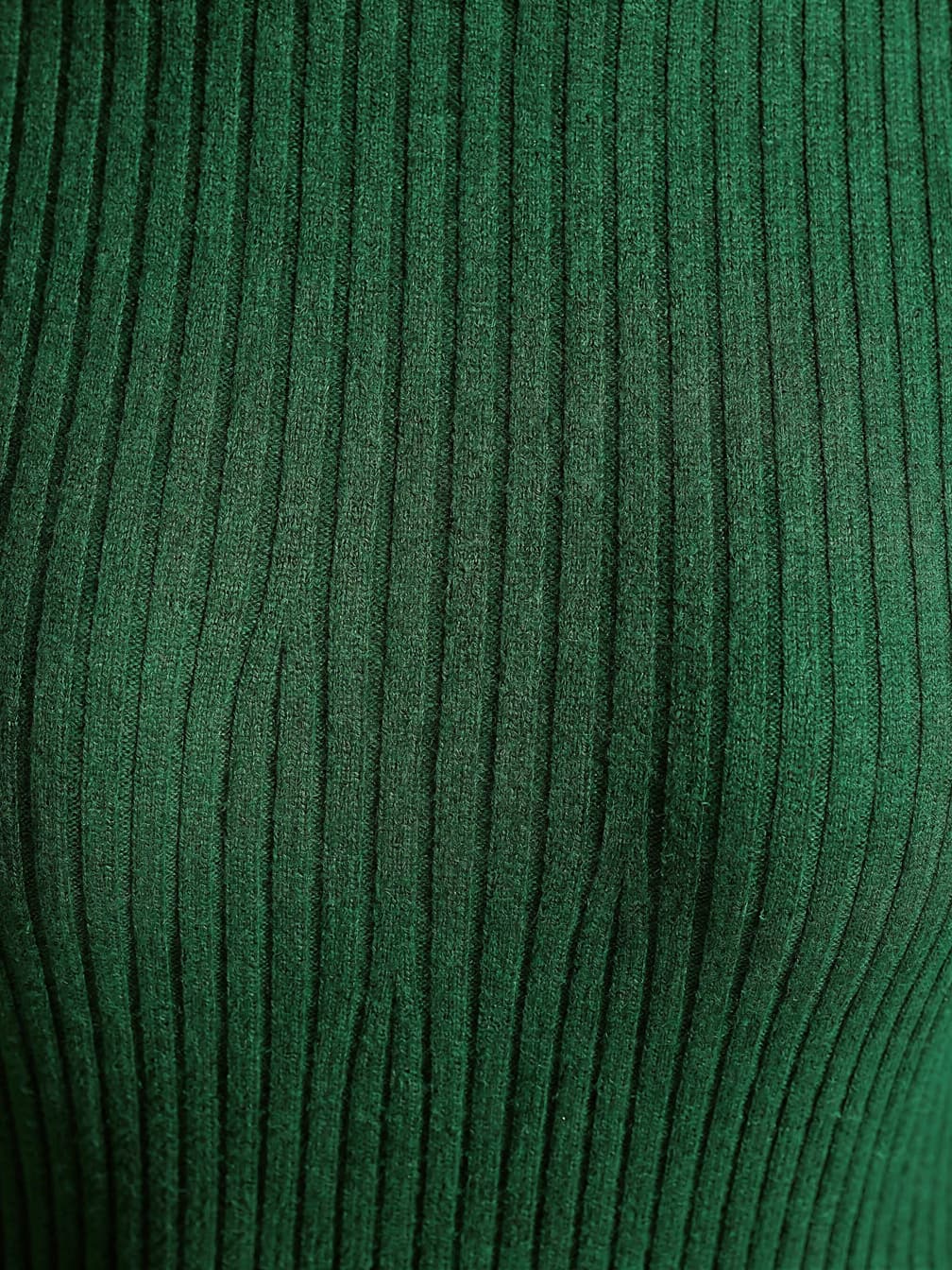 Col roulé Adèle – Vert