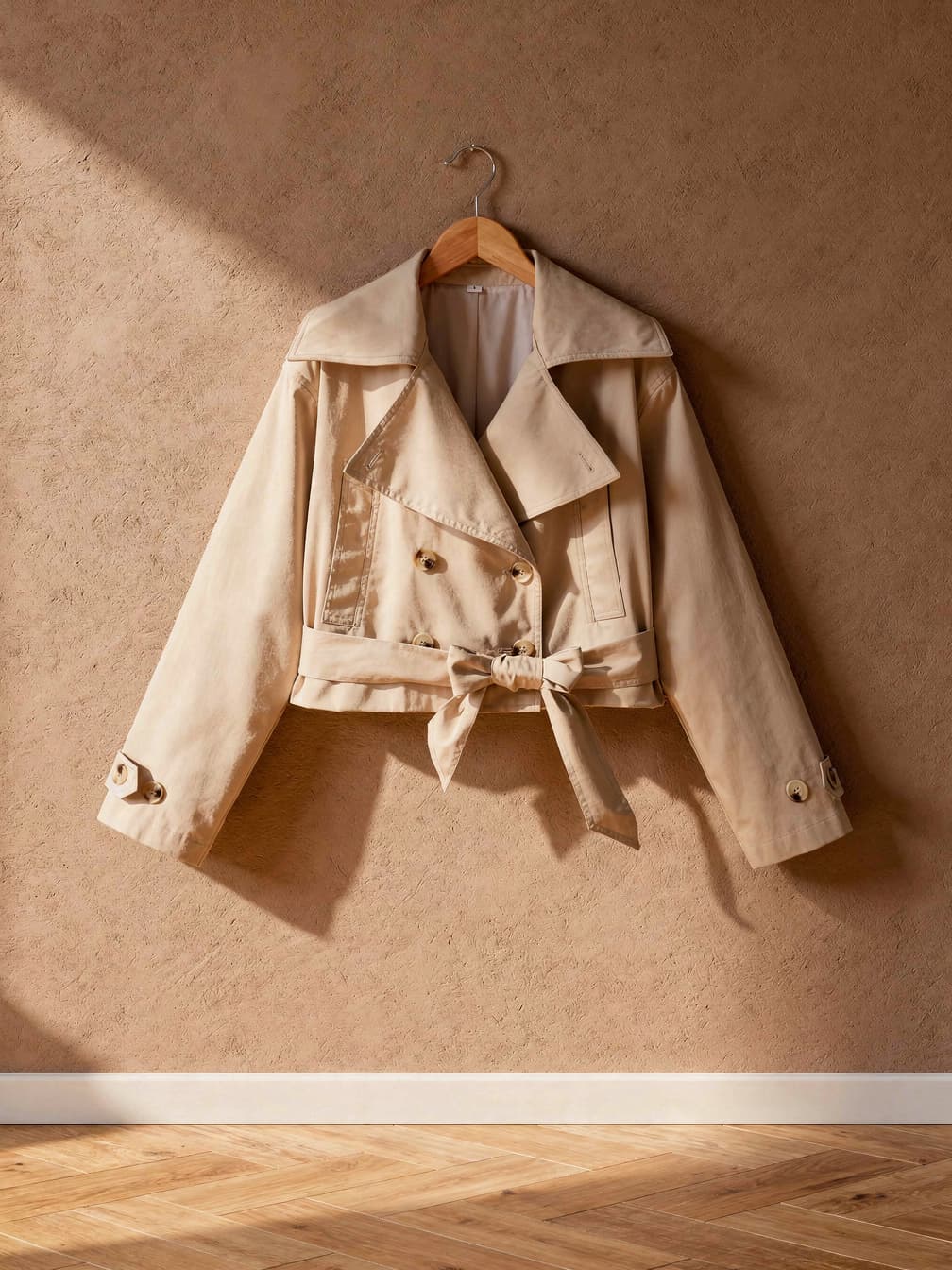 Trench court Albane – Beige