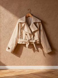Trench court Albane – Beige