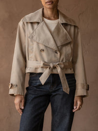 Trench court Albane – Beige
