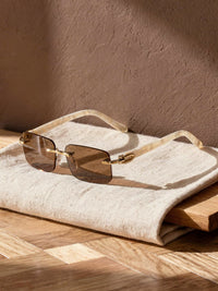 Lunettes de soleil Alix – Marron