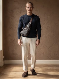 Sacoche Anatole – Marron