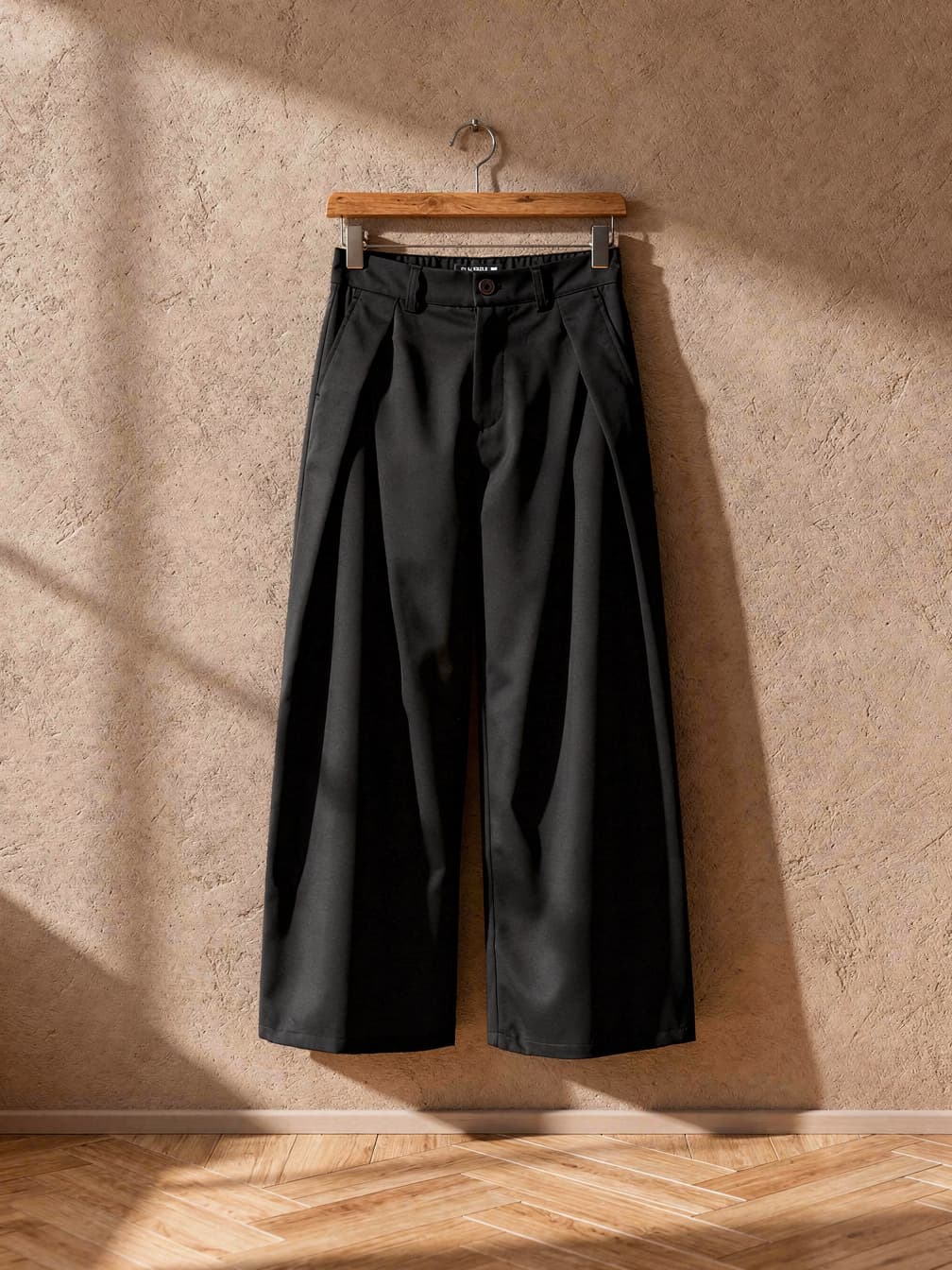 Pantalon à pinces Armand – Noir