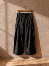 Pantalon à pinces Armand – Noir
