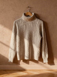 Col roulé Augustin – Beige
