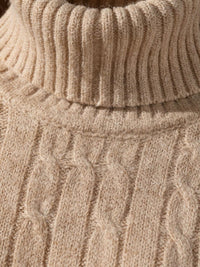 Col roulé Augustin – Beige