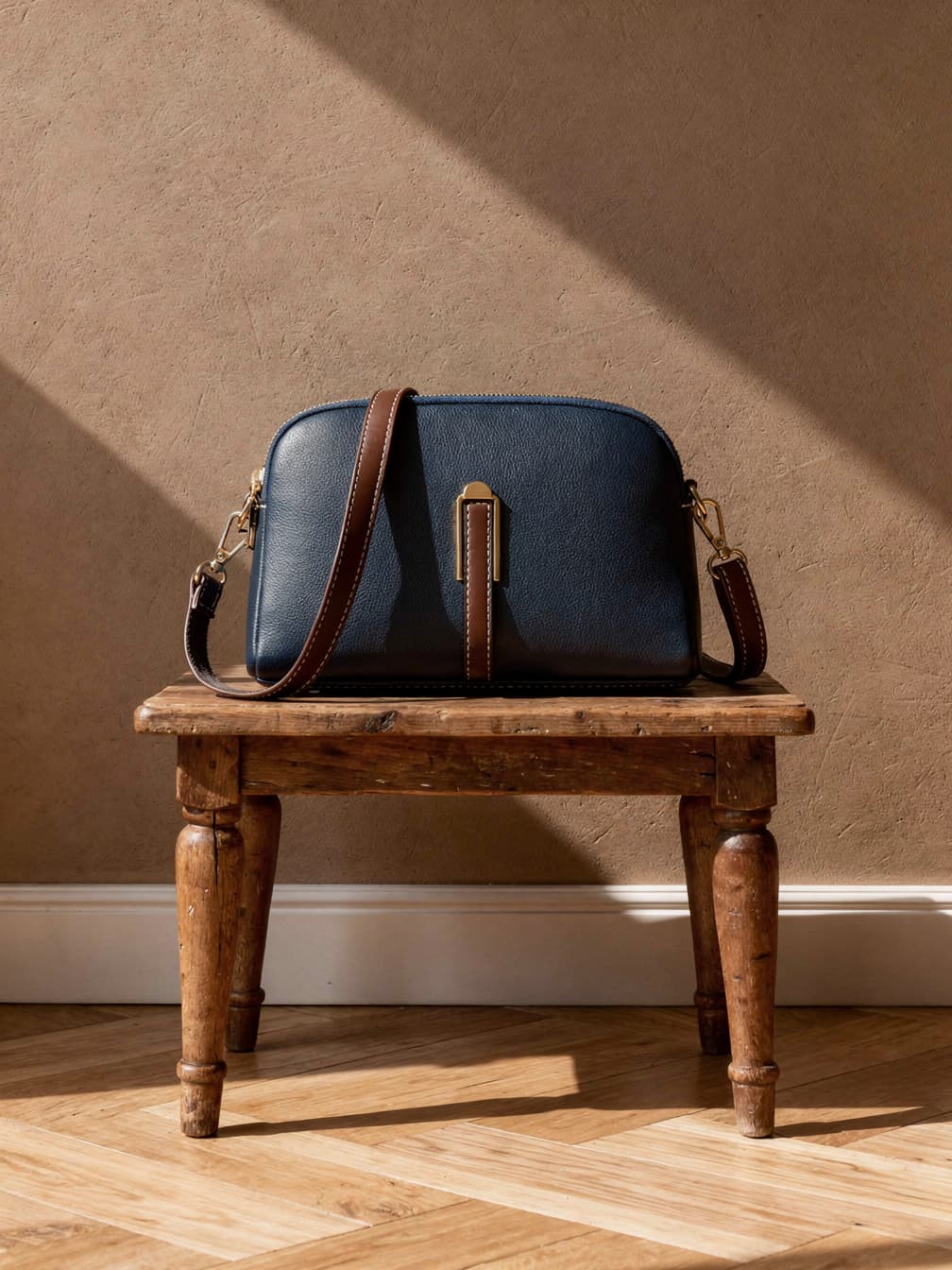 Sac à rabat Aurore – Marine