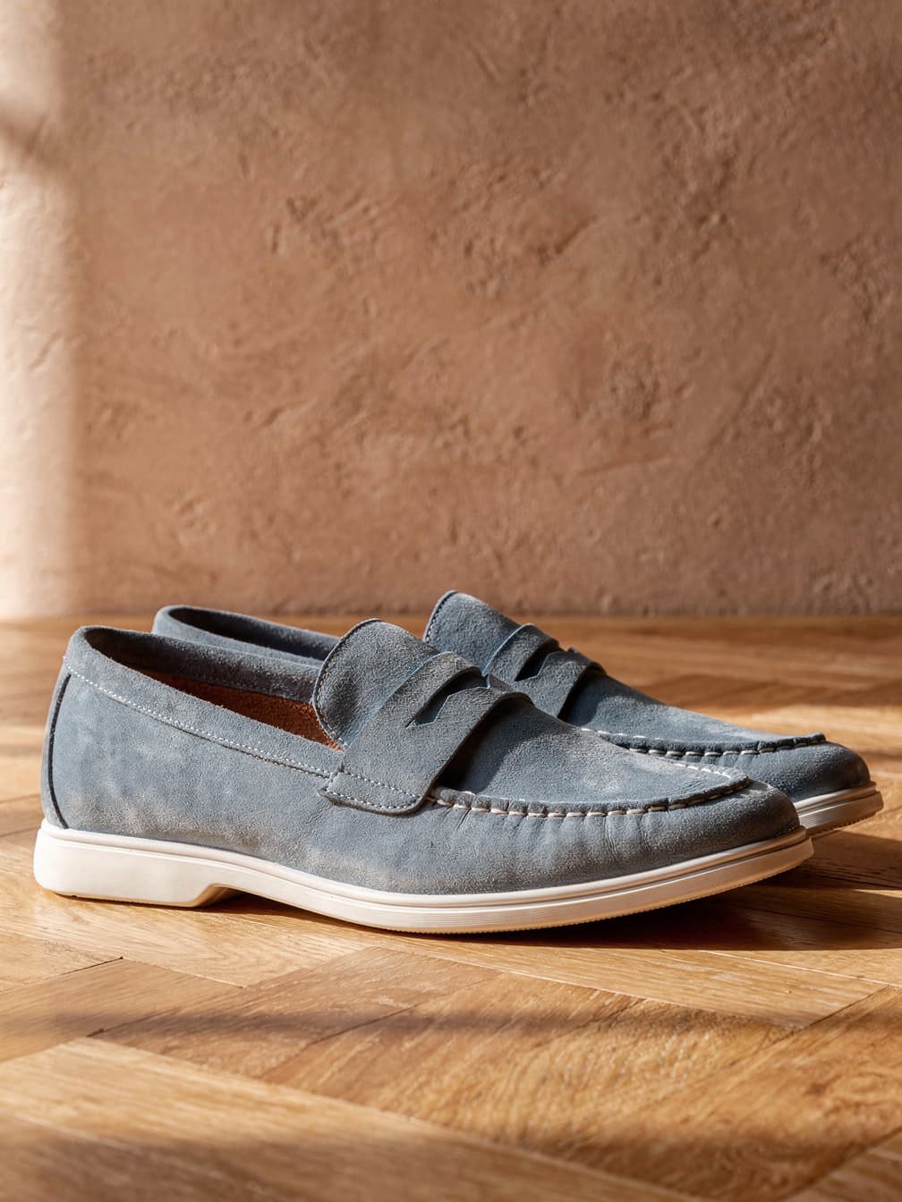Mocassins Aymeric – Bleu clair