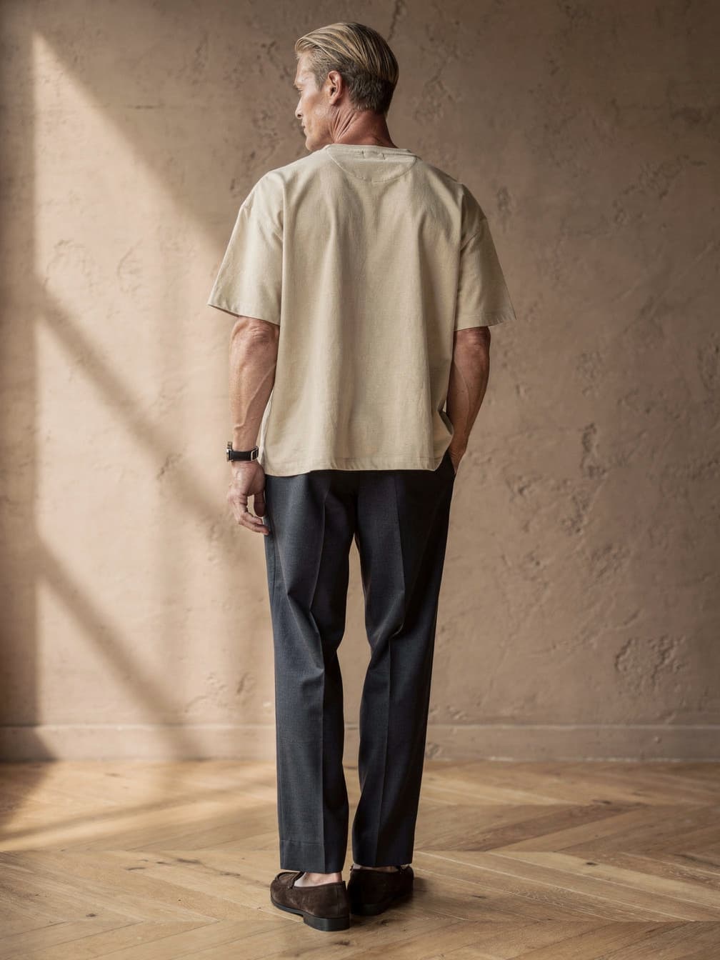 T-shirt ample Baptiste – Beige