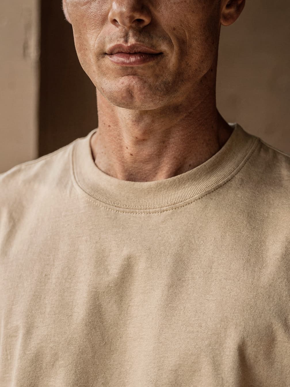 T-shirt ample Baptiste – Beige
