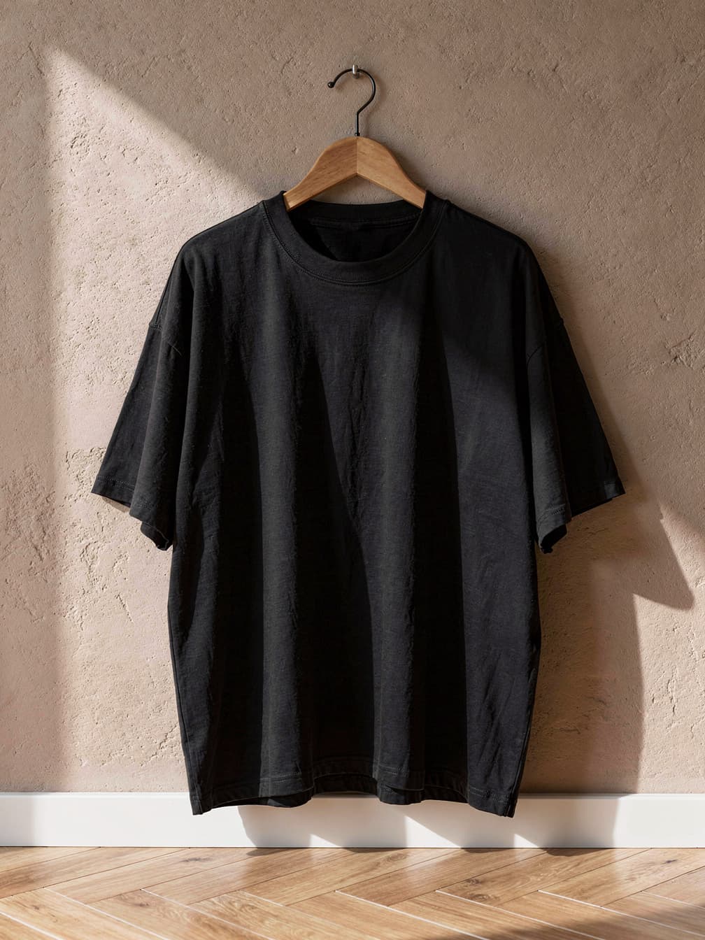 T-shirt ample Baptiste – Noir