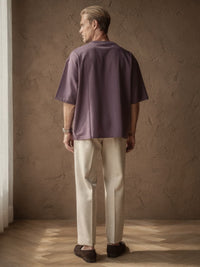 T-shirt ample Baptiste – Violet