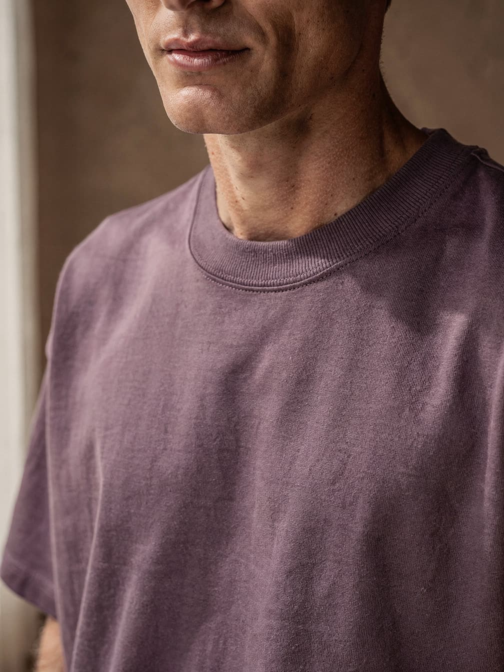 T-shirt ample Baptiste – Violet