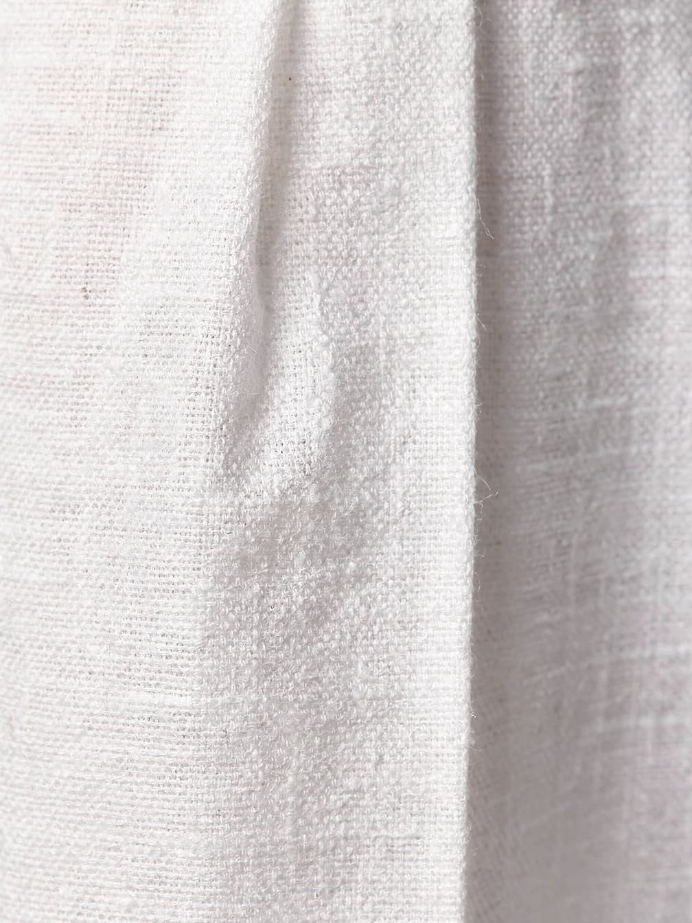 Pantalon léger à pinces Basile – Blanc