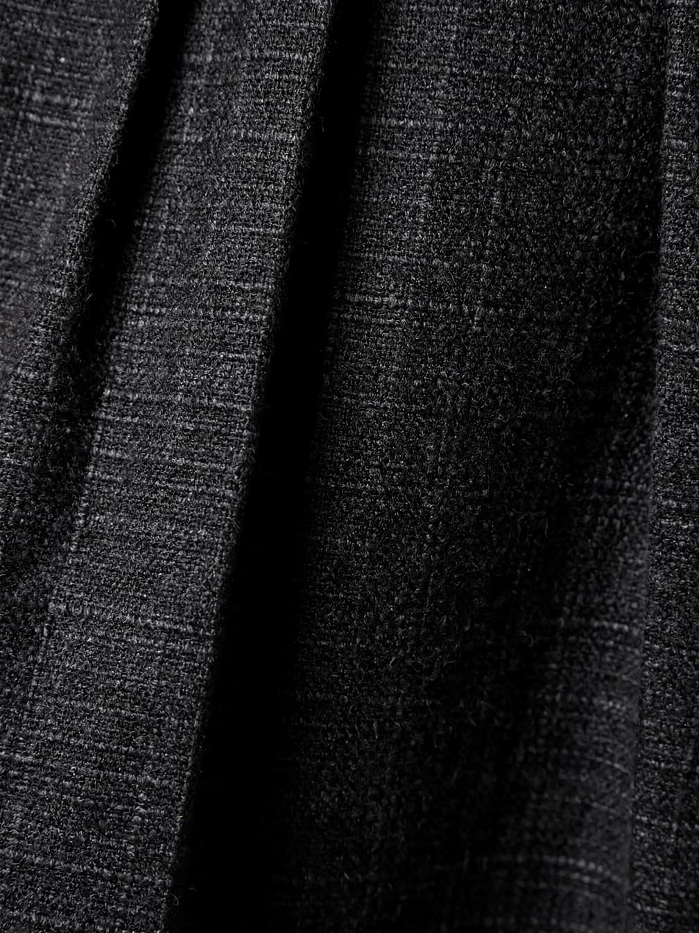Pantalon léger à pinces Basile – Noir