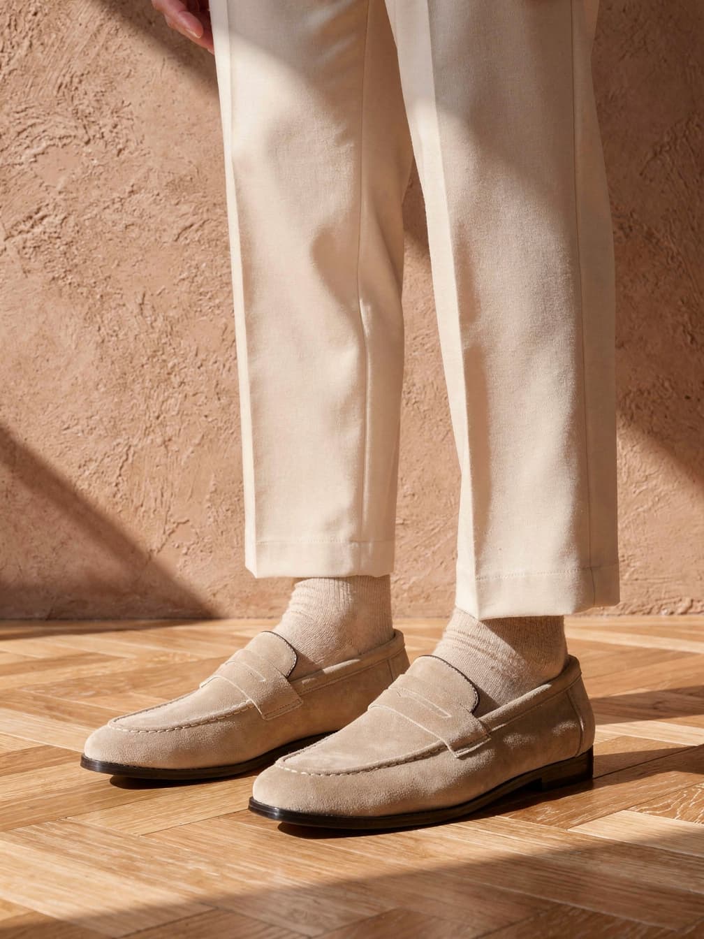Mocassins légers Benoît – Beige