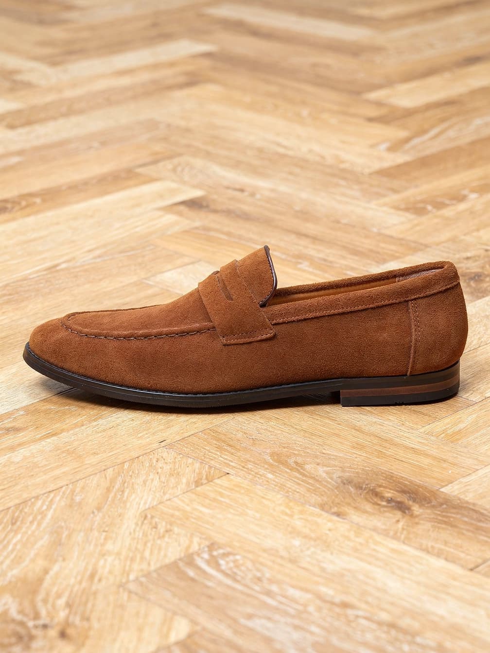 Mocassins légers Benoît – Maron clair
