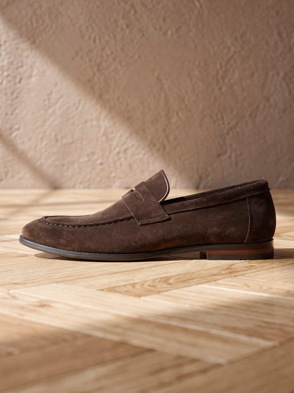 Mocassins légers Benoît – Maron foncé