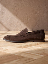 Mocassins légers Benoît – Maron foncé