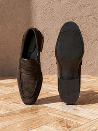 Mocassins légers Benoît – Maron foncé