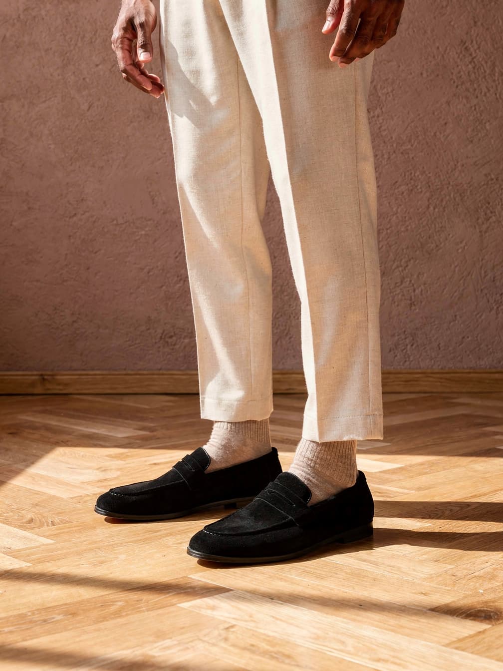 Mocassins légers Benoît – Noir
