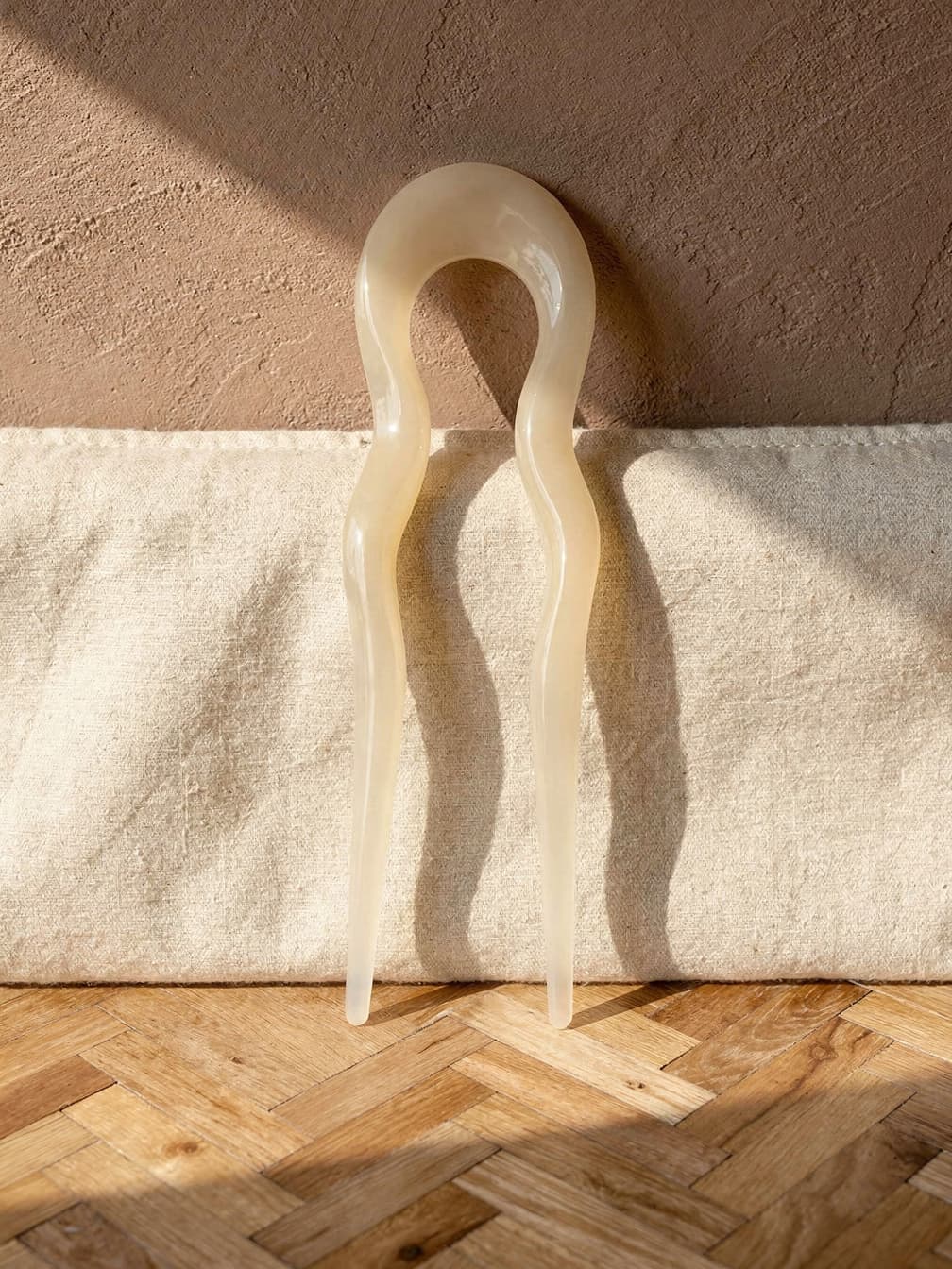 Pique à chignon Céleste – Blanc