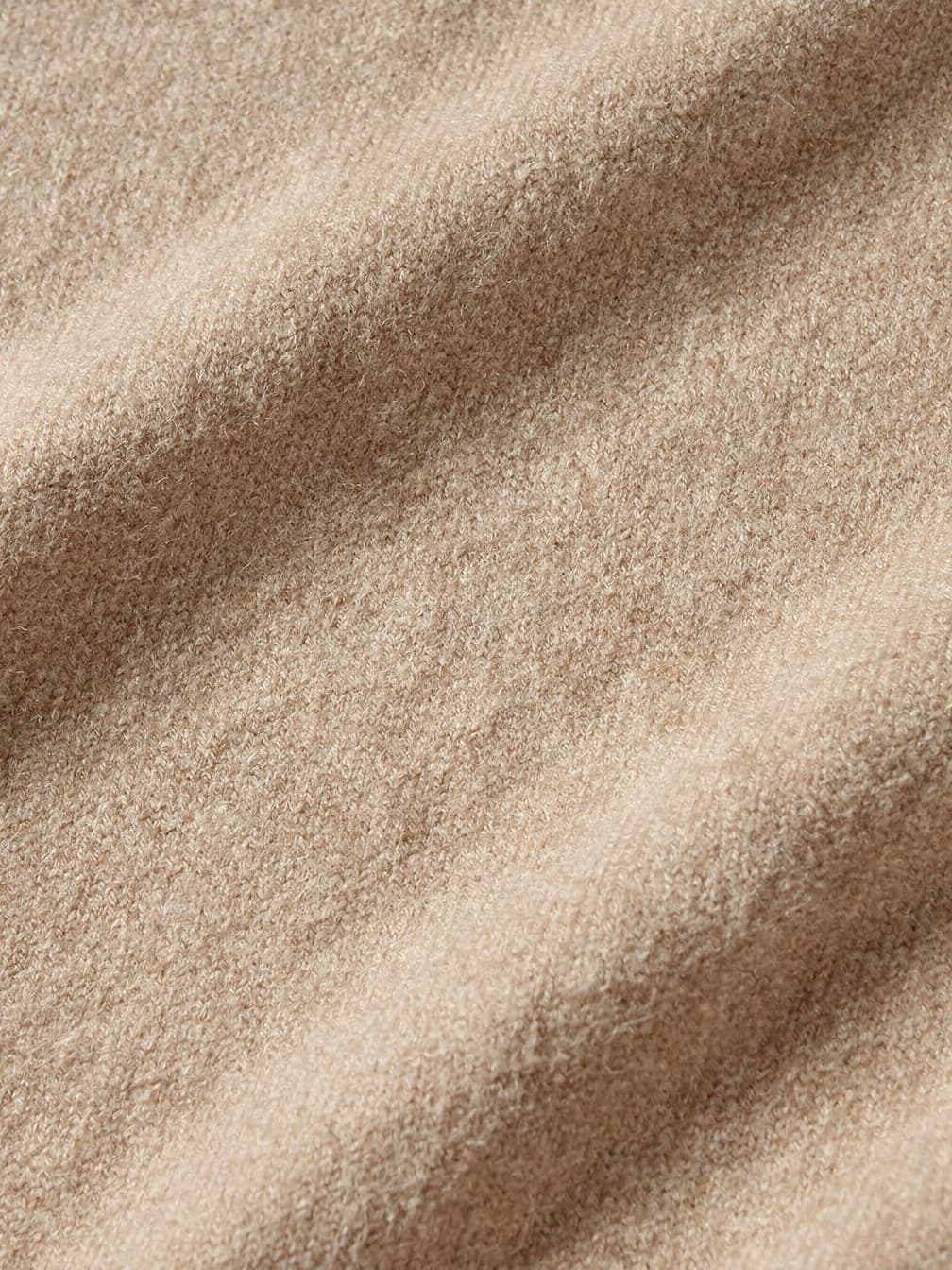 Pull col rond Charles – Beige