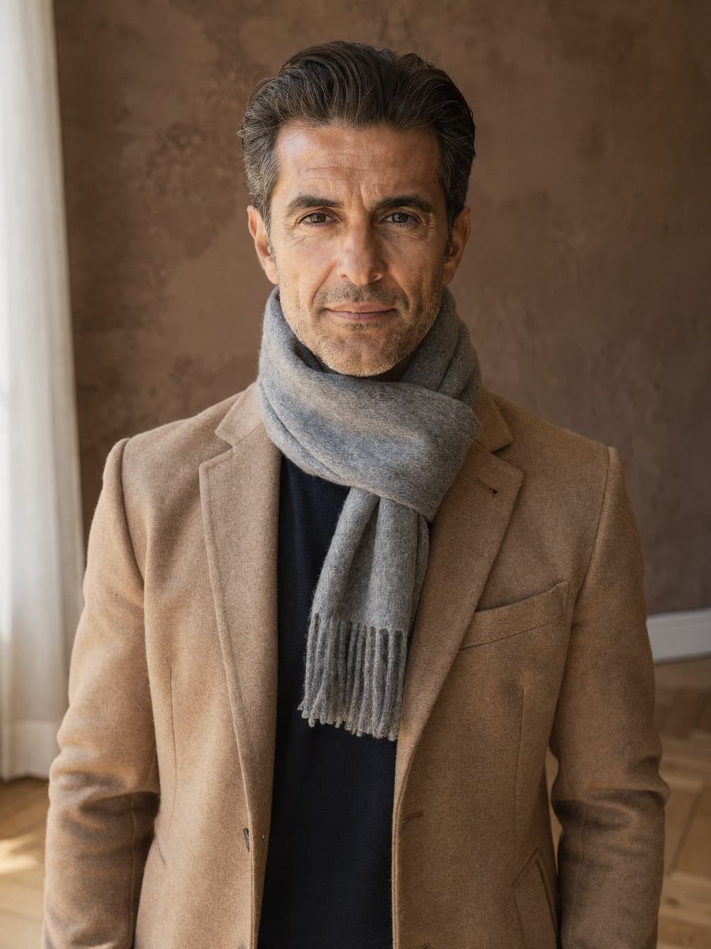 Écharpe étroite Charlie – Gris