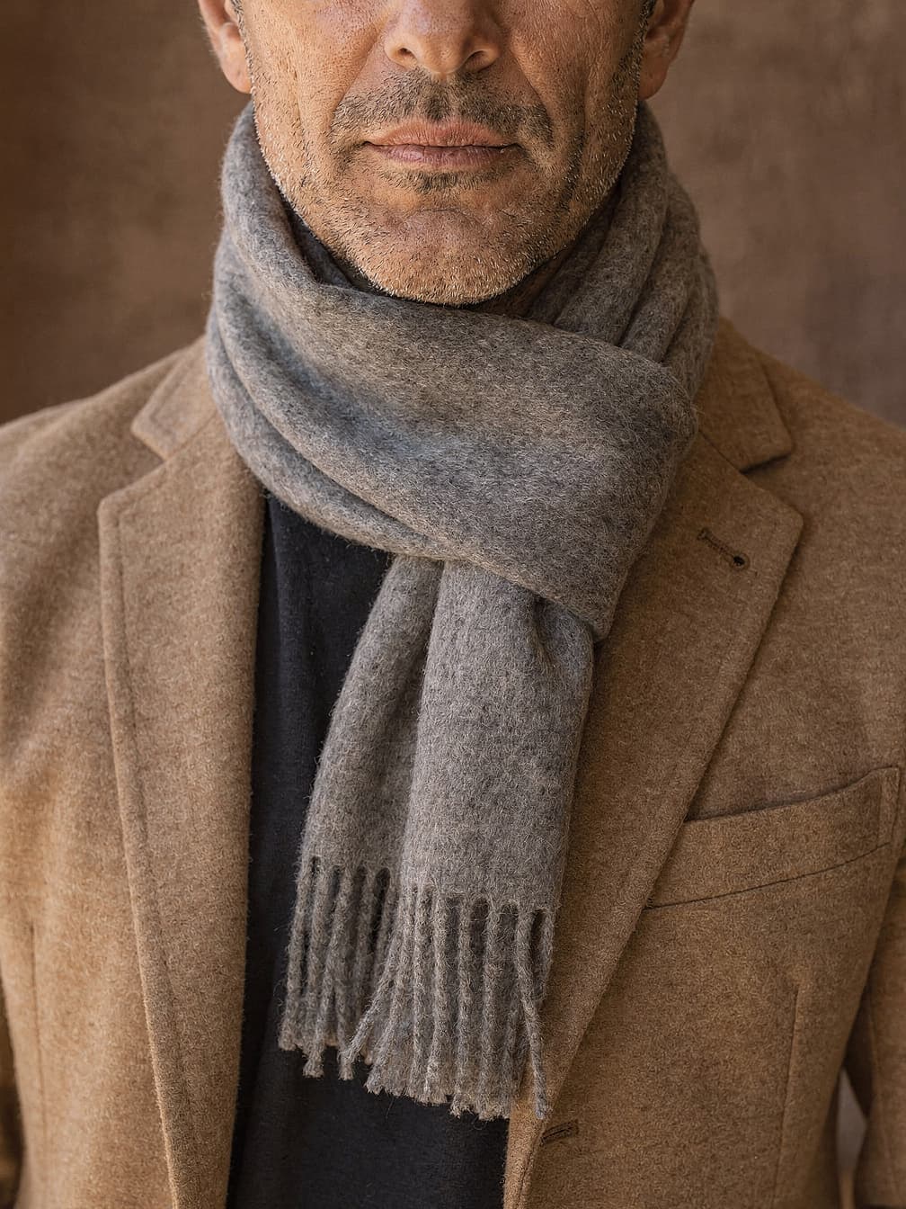 Écharpe étroite Charlie – Gris