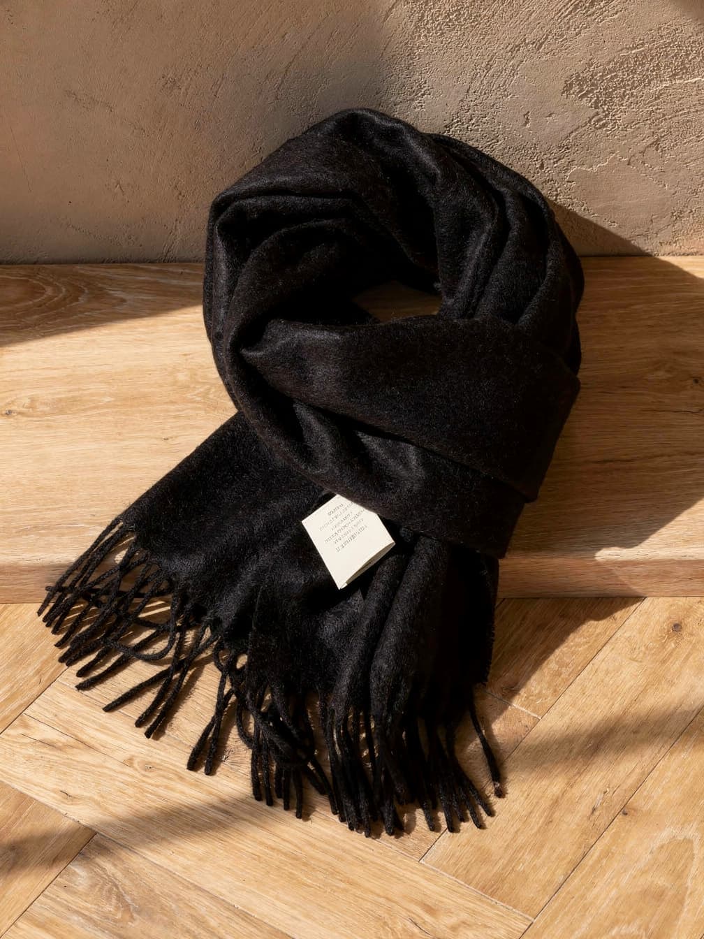 Écharpe étroite Charlie – Noir