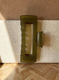Pince à cheveux Clémence – Vert