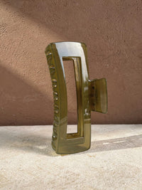 Pince à cheveux Clémence – Vert