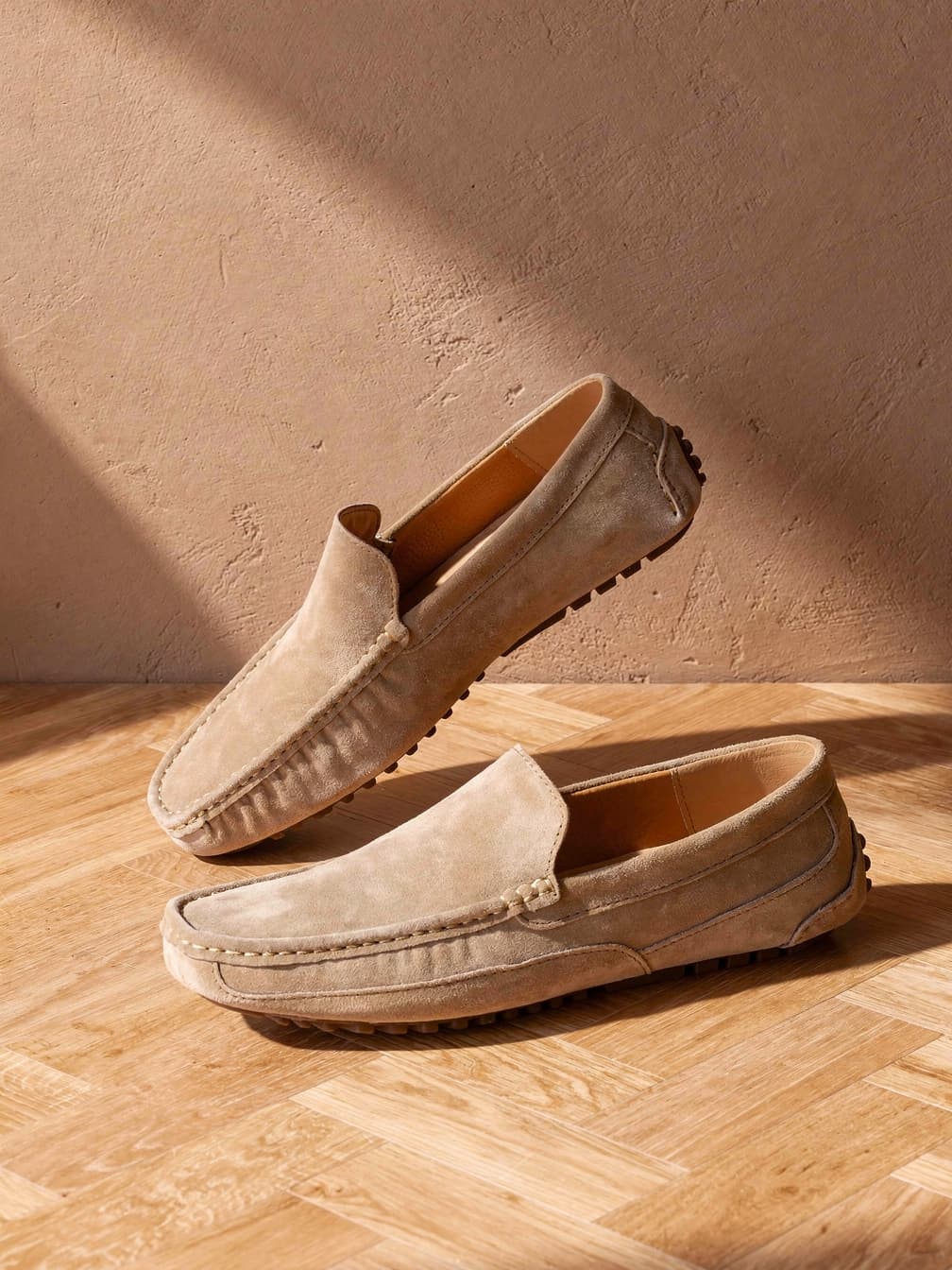 Mocassins souples Clément – Beige