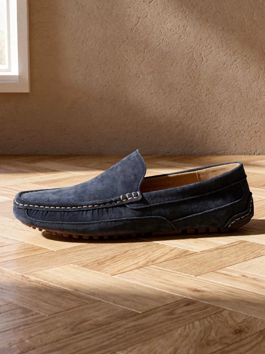 Mocassins souples Clément – Marine