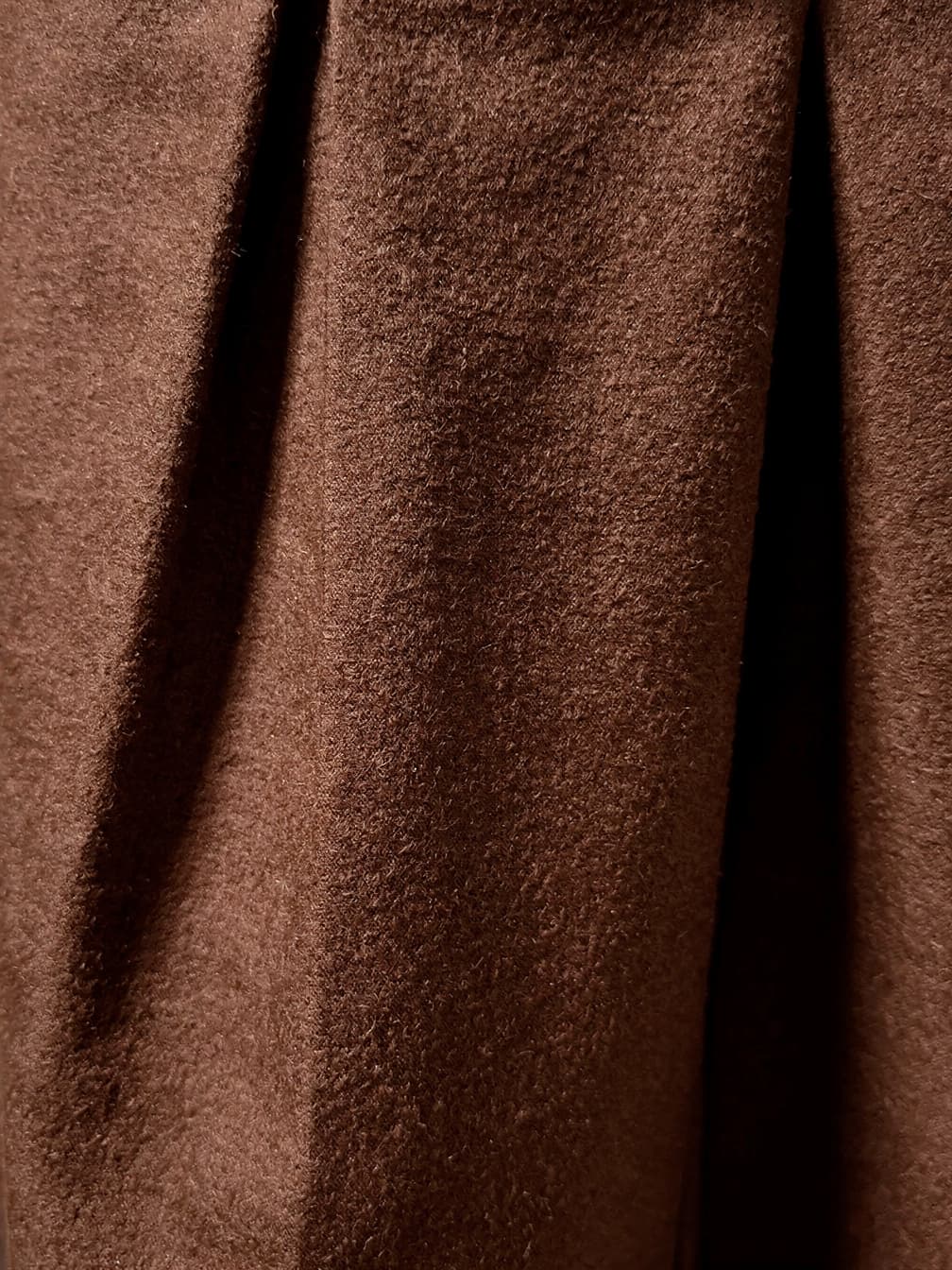 Pantalon large Constance – Marron