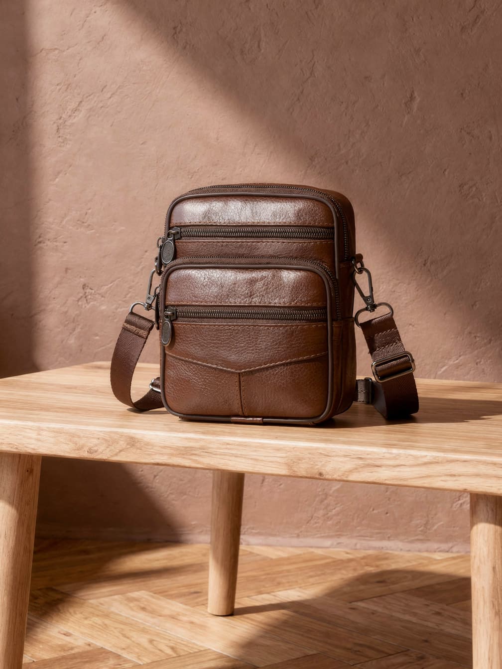 Sac vertical Constant – Marron