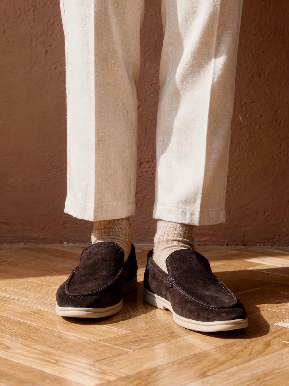 Mocassins Damien – Maron foncé