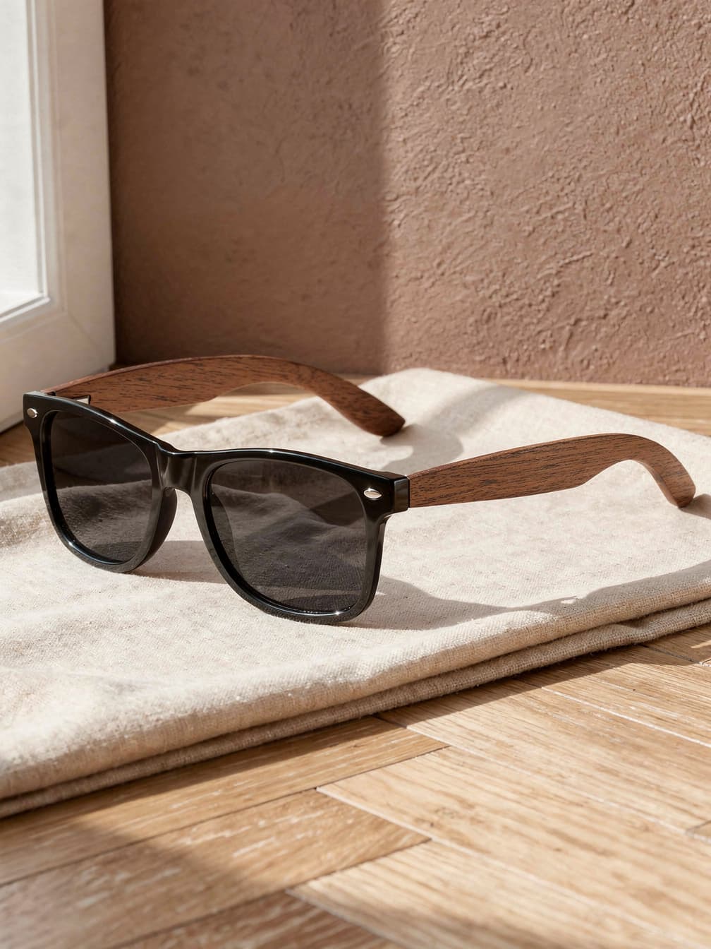 Lunettes de soleil Dominique – Noir