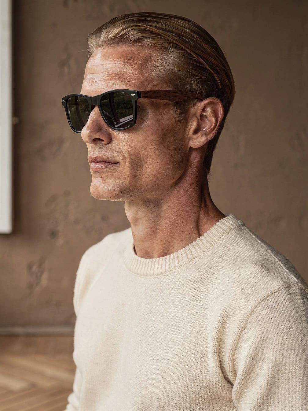 Lunettes de soleil Dominique – Noir