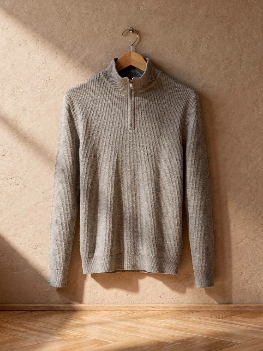 Pull camionneur fin Édouard – Gris