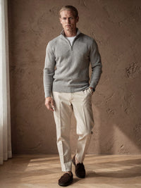 Pull camionneur fin Édouard – Gris