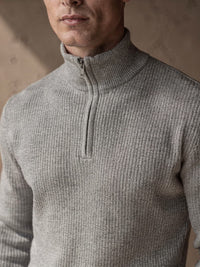 Pull camionneur fin Édouard – Gris