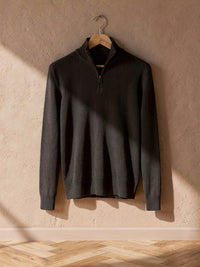 Pull camionneur fin Édouard – Noir