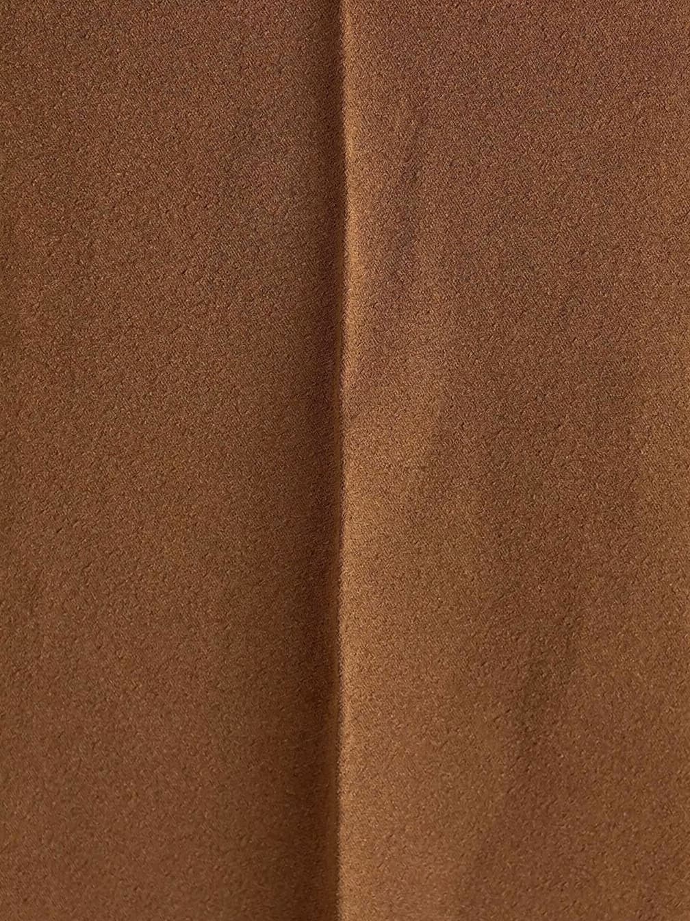 Pantalon large Éléonore – Maron clair