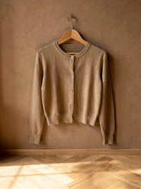 Cardigan Élise – Maron clair