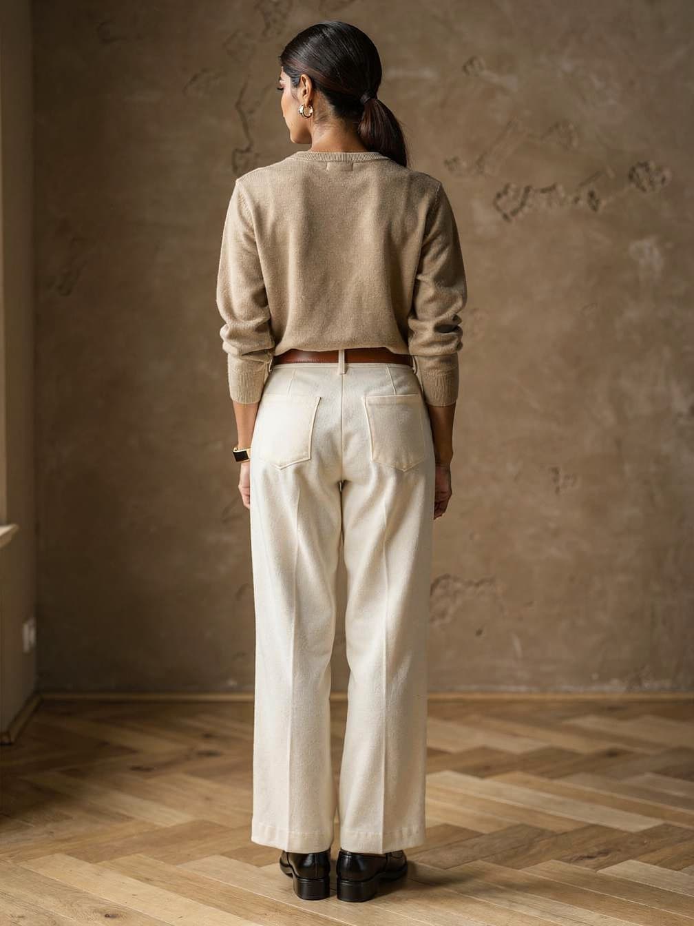 Cardigan Élise – Maron clair