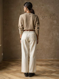 Cardigan Élise – Maron clair
