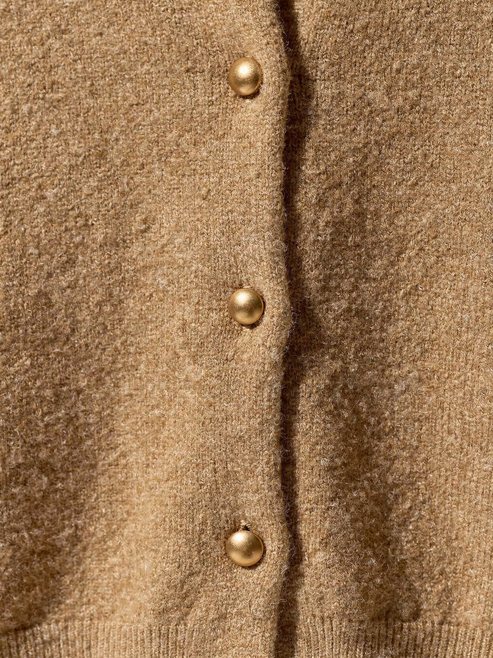 Cardigan Élise – Maron clair