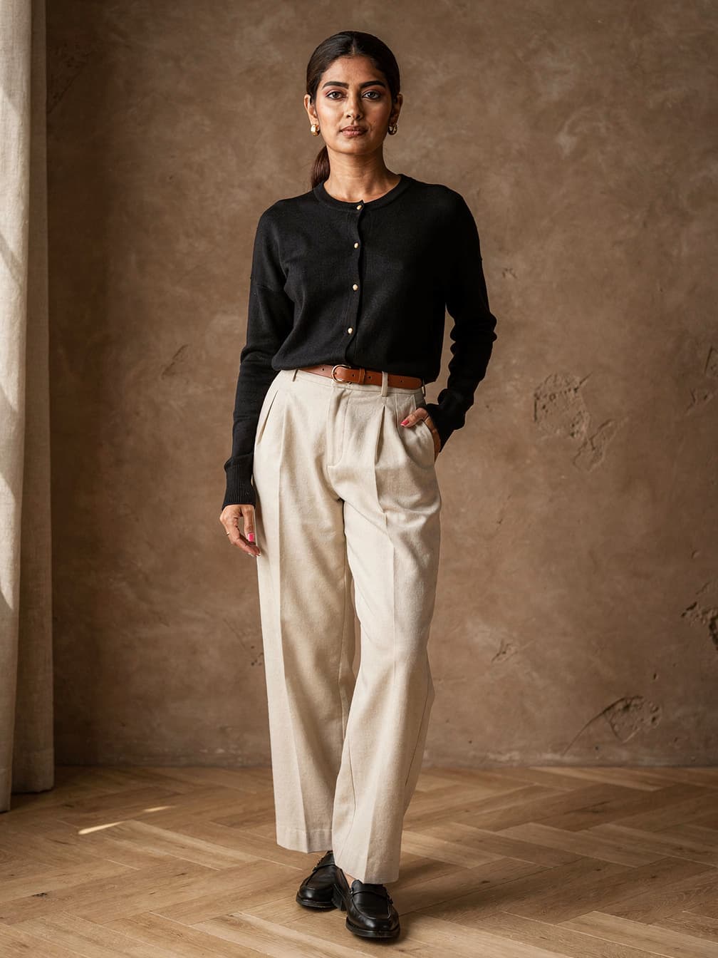 Cardigan Élise – Noir